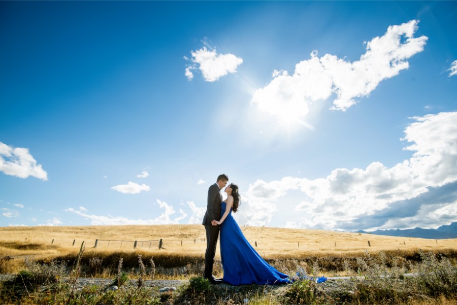 New Zealand Starry Night Prewedding Photoshoot with Alpaca Farm  by Mike on OneThreeOneFour 8