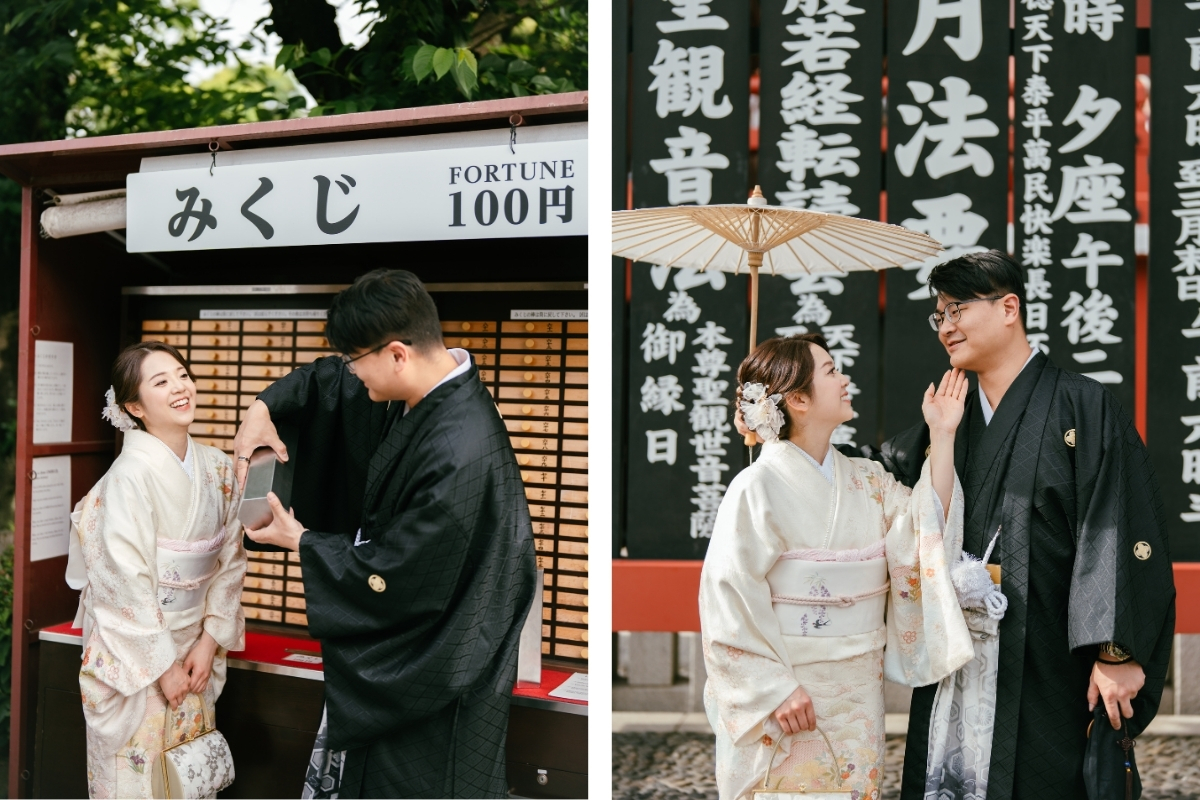 Tokyo Pre-Wedding Photoshoot with Nonbei Yokocho, Shiba Park, and Shibuya by  on OneThreeOneFour 5