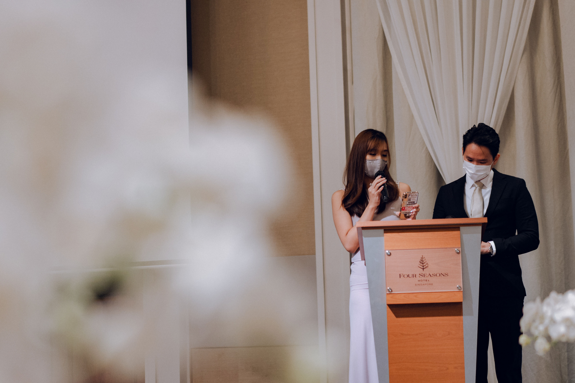 B & J Wedding Day Lunch Photography Coverage At St Regis Hotel by Sam on OneThreeOneFour 36