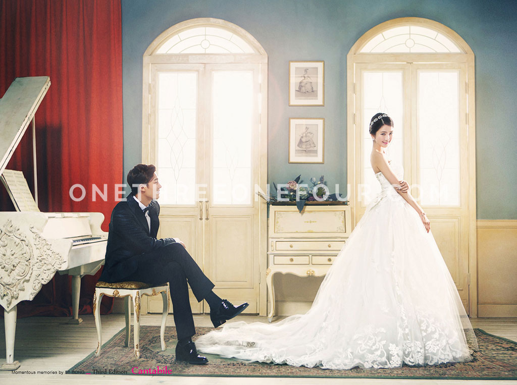 Korea Studio Pre-wedding Photography: 2015 Cantabile Collection by Bong Studio on OneThreeOneFour 9