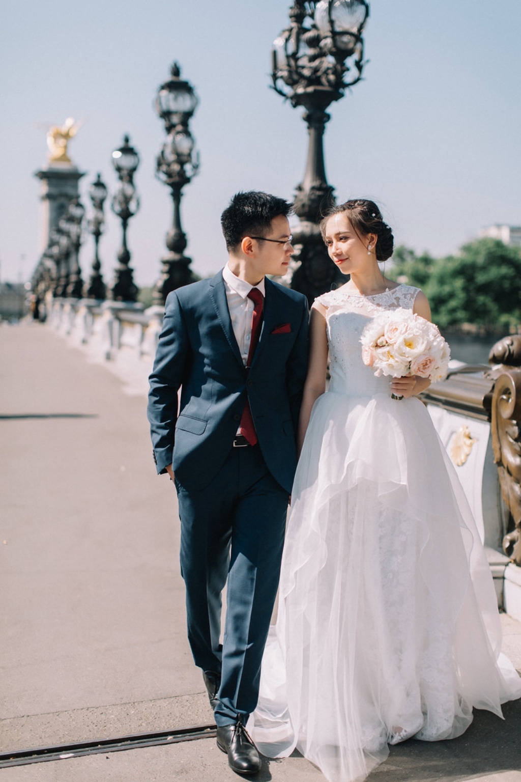 Paris Wedding Photo Session Arc de Triomphe by Vin on OneThreeOneFour 14