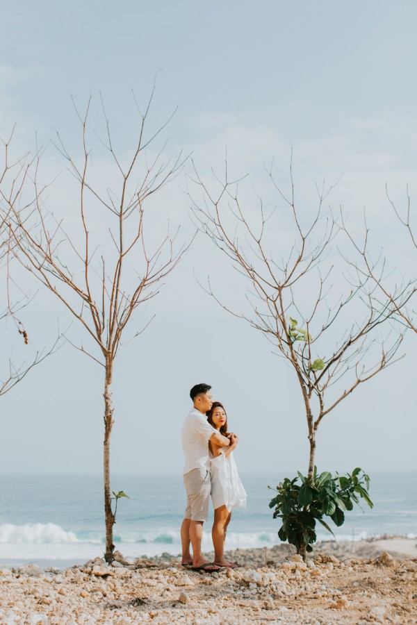 E&F: Solemnization ceremony at White Dove Chapel and pre-wedding photoshoot at Bali beaches by Cahya on OneThreeOneFour 15