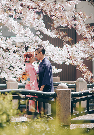 C&W: Kyoto Sakura Pre-wedding Photoshoot 