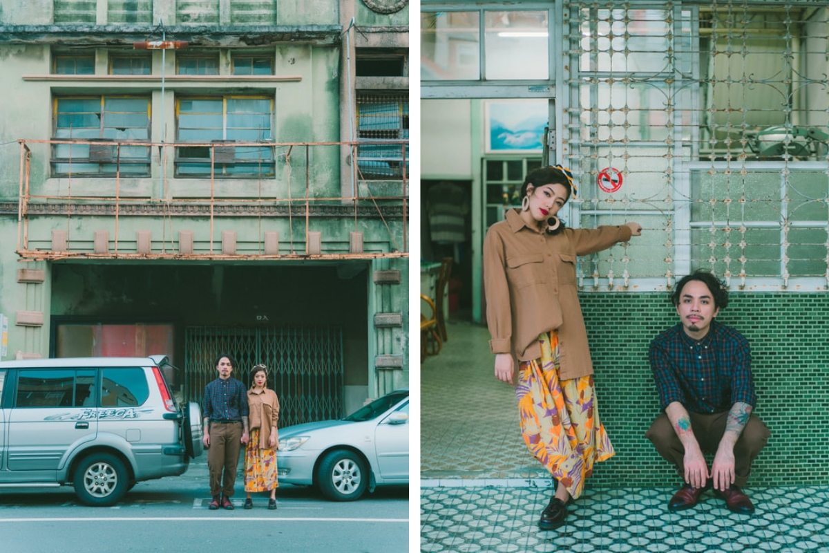 Taiwan Pre-Wedding Photoshoot Zoo Vintage Couple Outfit Streets Retro Vibes by  on OneThreeOneFour 19