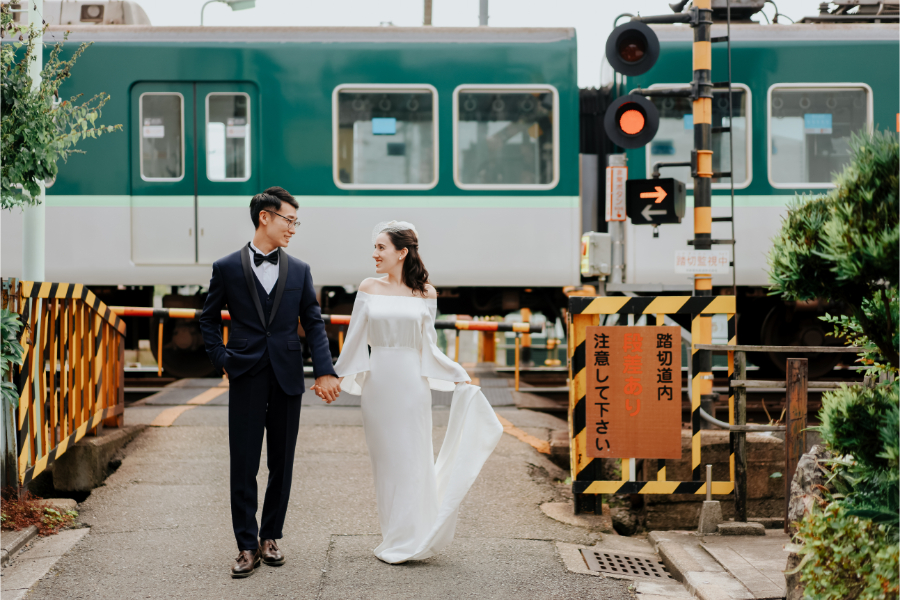 Tania & Hayato's Japan Pre-wedding Photoshoot in Kyoto and Osaka by Kinosaki on OneThreeOneFour 18
