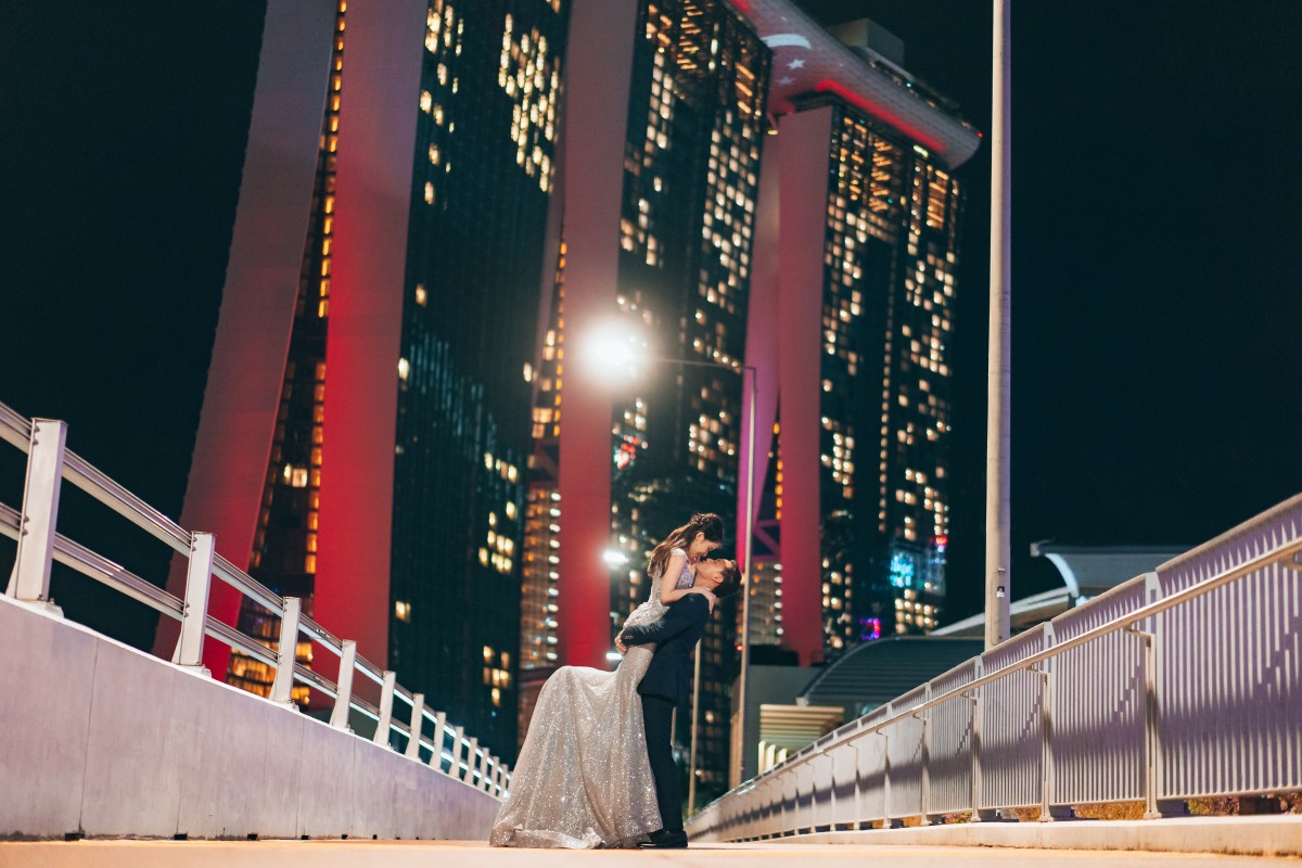 Singapore Pre-Wedding Photoshoot At National Museum, Changi Jewel And MBS  by Michael on OneThreeOneFour 28