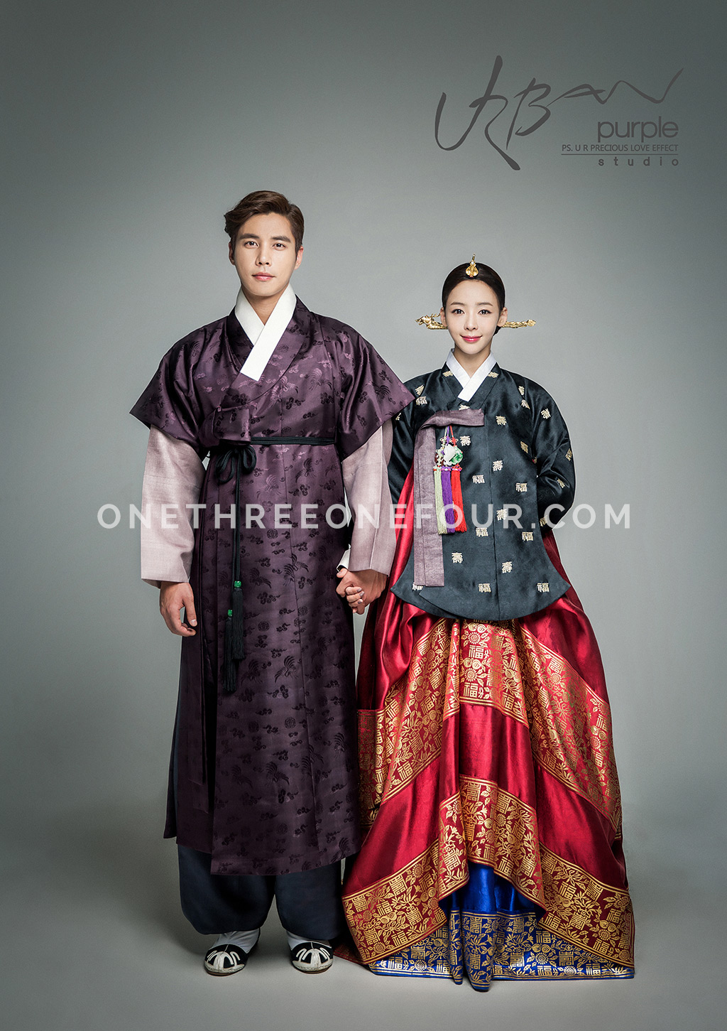 Korean Wedding Photos: Hanbok Collection by Urban Studio on OneThreeOneFour 2