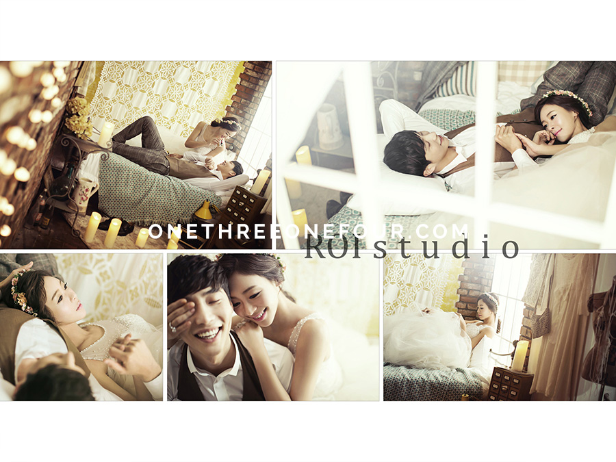 Korean Wedding Studio Photography: Vintage European Set by Roi Studio on OneThreeOneFour 3