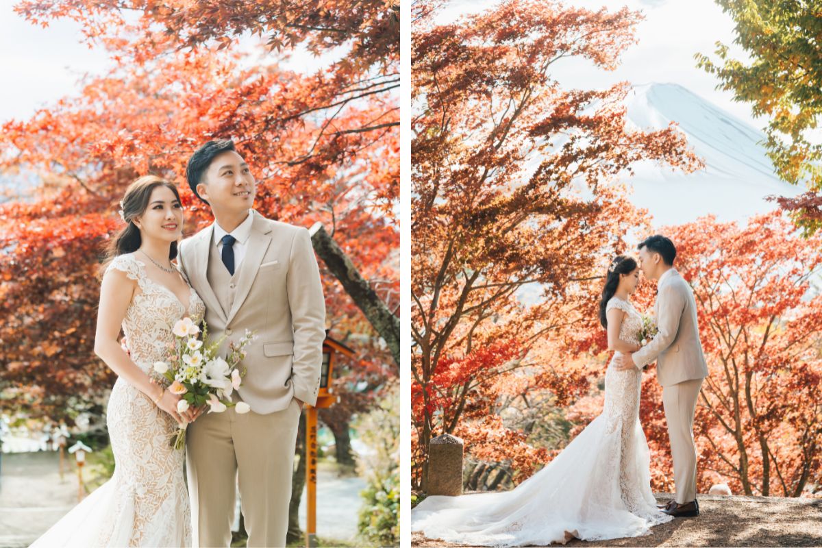 東京根津神社傳統和服拍攝. 以及忠霊塔和富士山的婚前拍攝 by Dahe on OneThreeOneFour 11