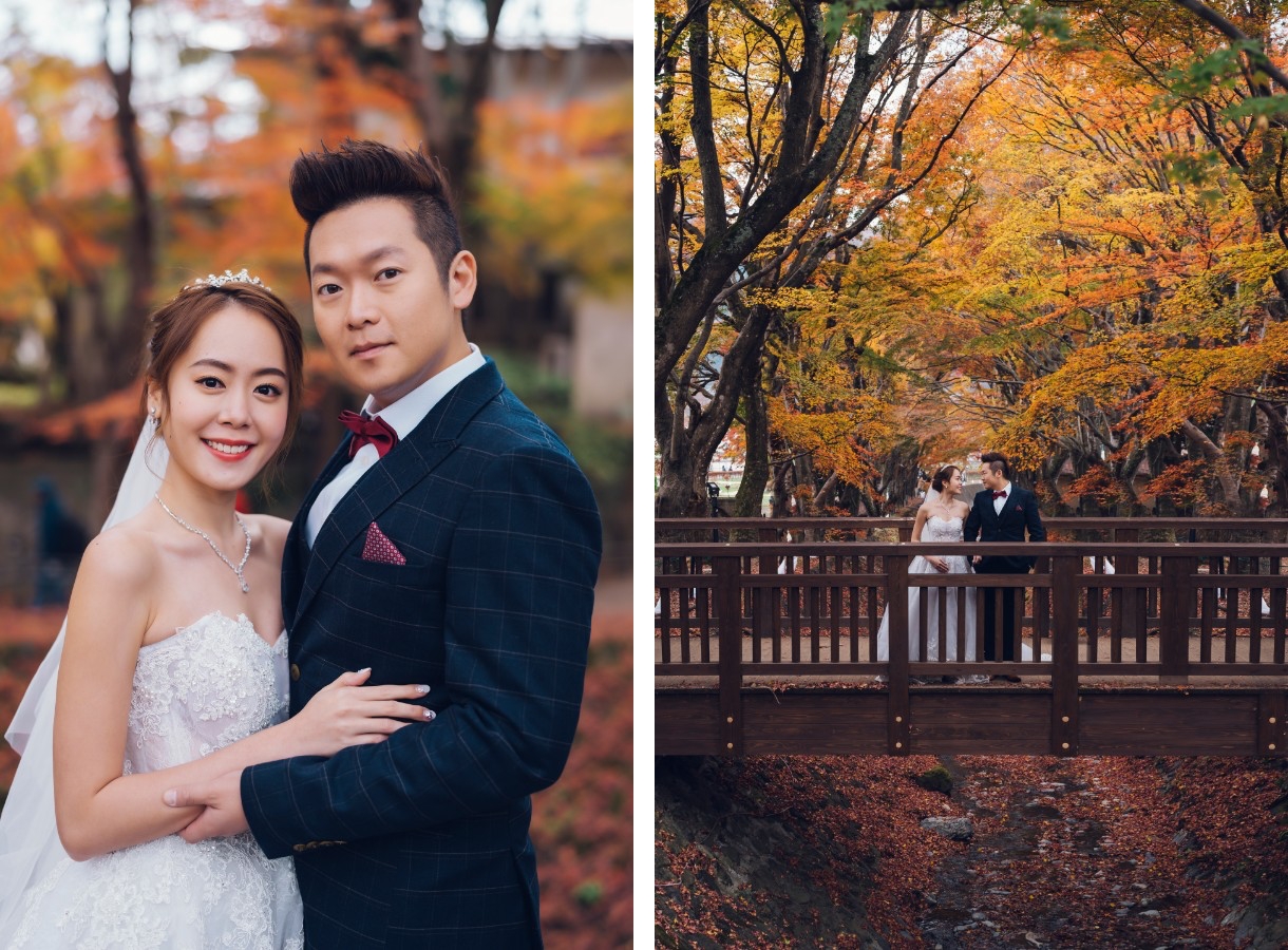 J&J: Tokyo Autumn Pre-Wedding Photoshoot by Lenham on OneThreeOneFour 13