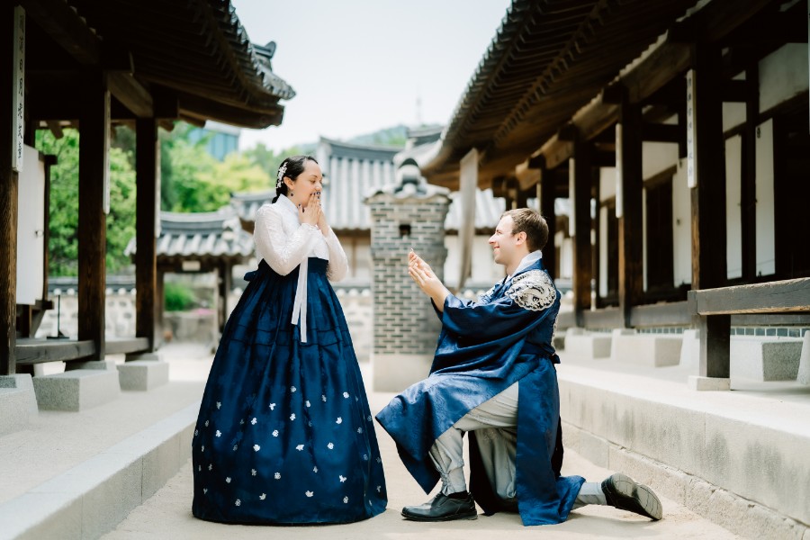B&J: Hanbok pre-wedding at Namsangol Hanok Village in Seoul by Jungyeol on OneThreeOneFour 10