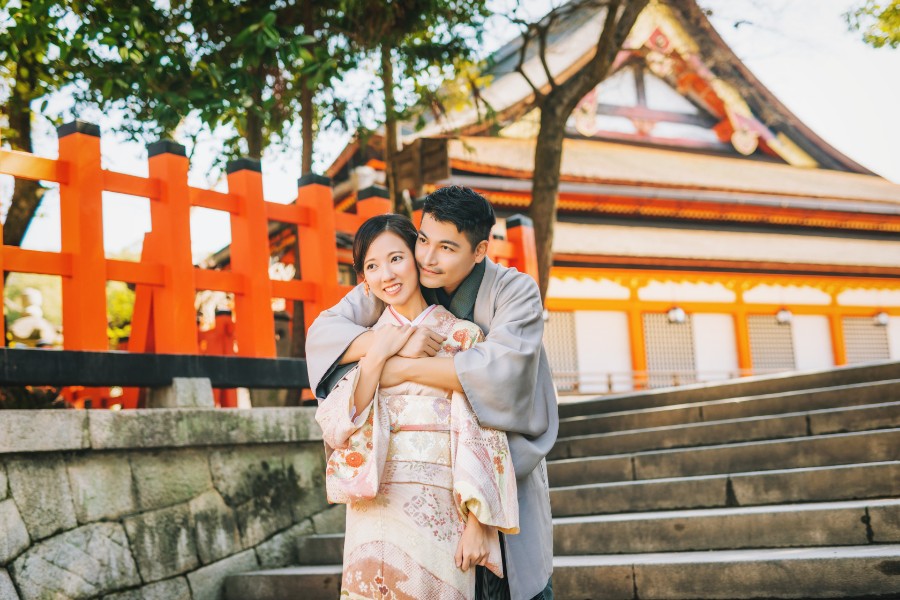 J&G: Kyoto Pre-wedding Photoshoot with Kimono by Shu Hao on OneThreeOneFour 4