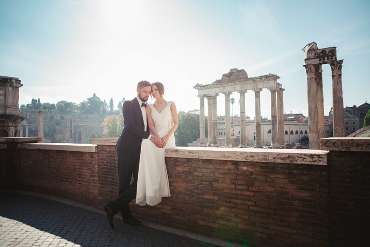Rome Wedding Photoshoot - Pantheon by Olga  on OneThreeOneFour 3