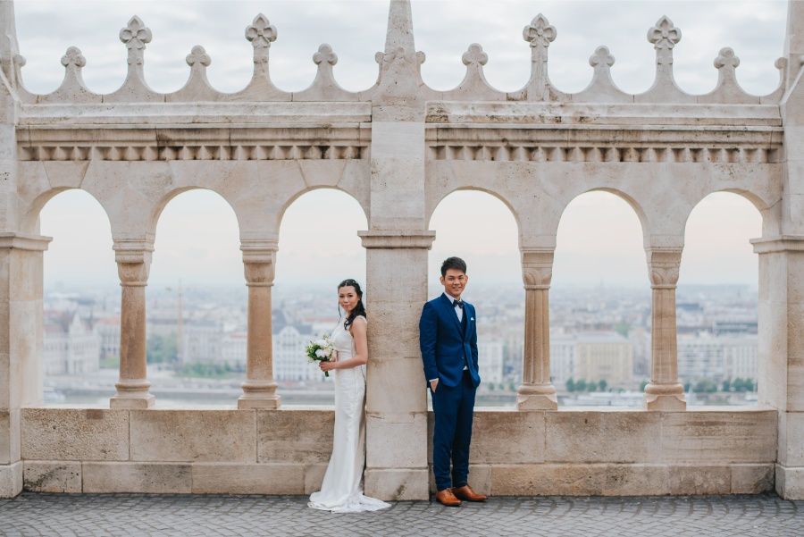 J&W: Budapest Full-day Pre-wedding Photoshoot around Castle Hill by Drew on OneThreeOneFour 5