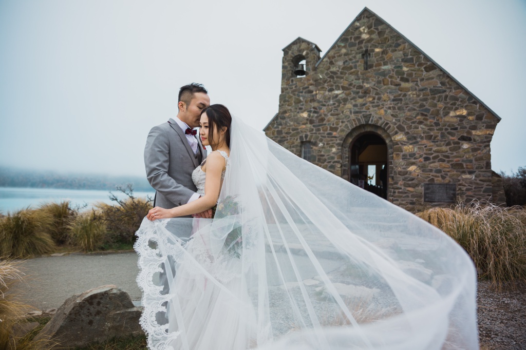 紐西蘭婚紗拍攝 - 海斯湖、瓦納卡湖和庫克山 by Fei on OneThreeOneFour 27