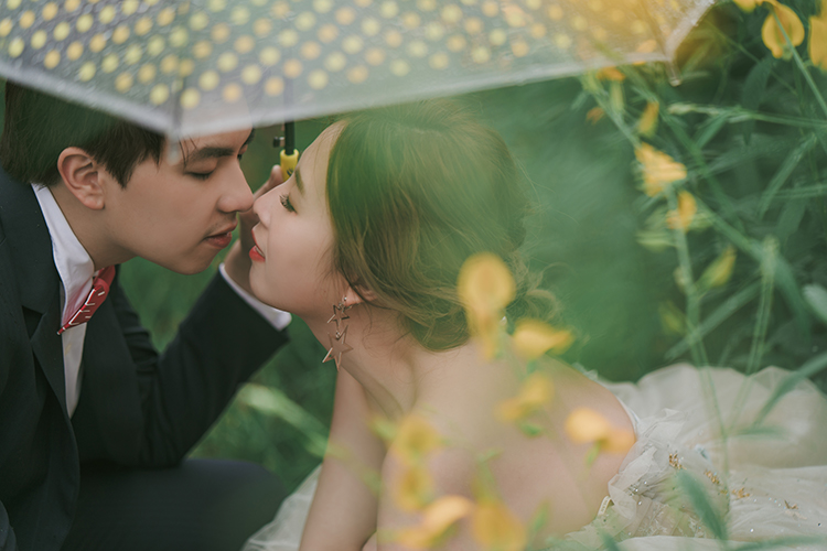 Taiwan Pre-wedding shoot in the forest