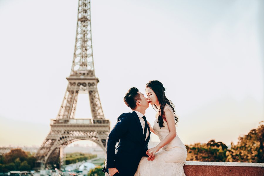I&R: Pre-wedding at Eiffel Tower, Petit Palais, Louvre Museum by Arnel on OneThreeOneFour 2