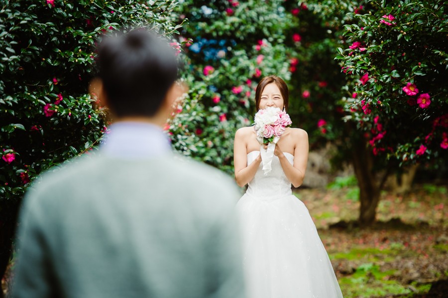 Jeju Island Pre-Wedding Photography in Camellia Hill by Ray on OneThreeOneFour 9