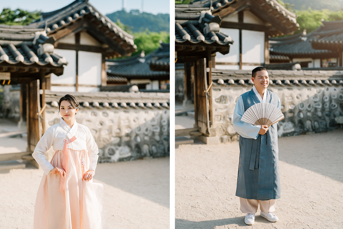 US Couple Traditional Hanbok Photoshoot in Korea by Jungyeol on OneThreeOneFour 9