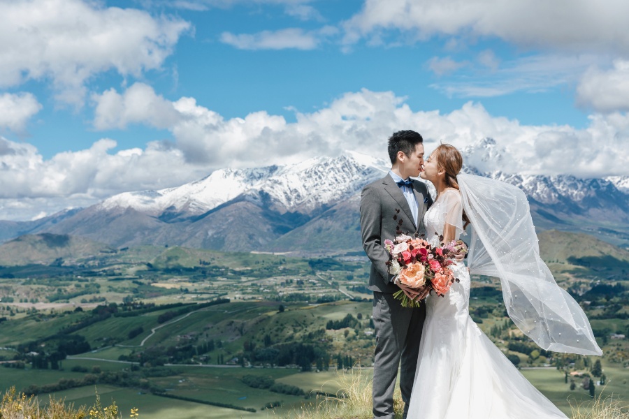 R&M: New Zealand Summer Pre-wedding Photoshoot with Yellow Lupins by Fei on OneThreeOneFour 24