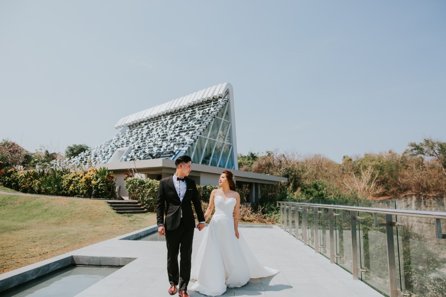 E&F: Solemnization ceremony at White Dove Chapel and pre-wedding photoshoot at Bali beaches by Cahya on OneThreeOneFour 0