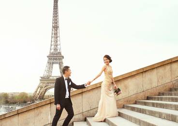Ariel & Jia Kang photoshoot in Paris, France