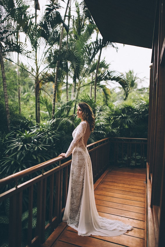 bali post-wedding couple shoot nyanyi beach