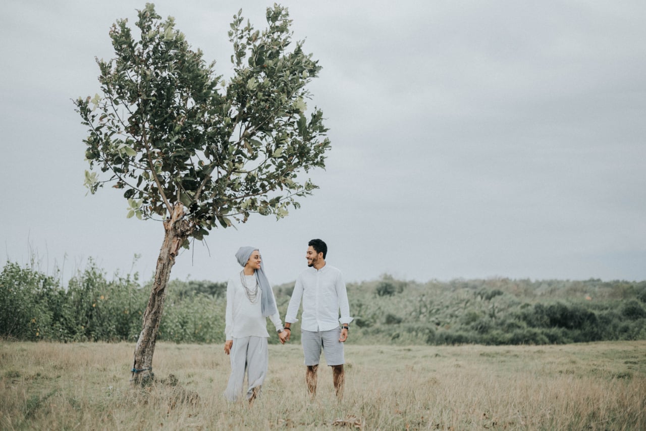 bali couple honeymoon photo