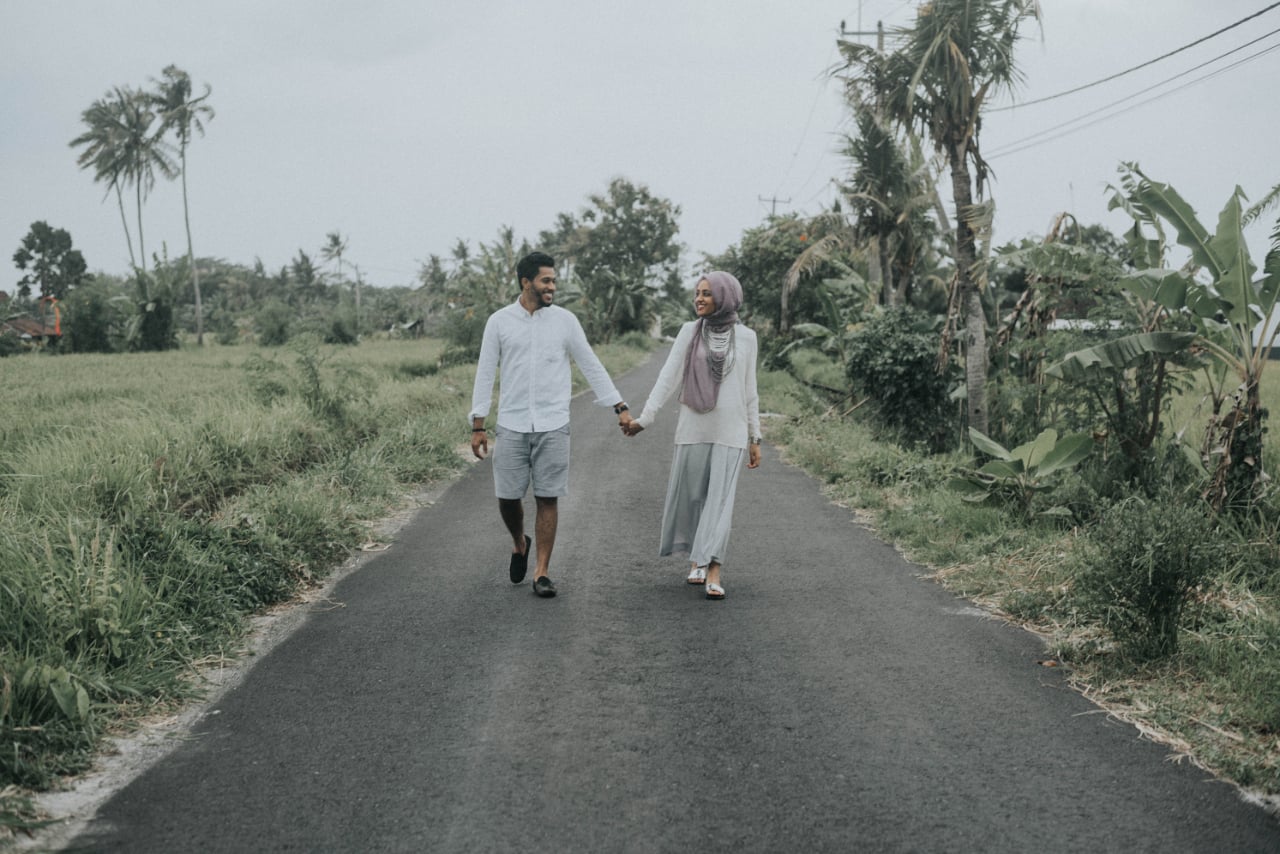 bali couple honeymoon photo