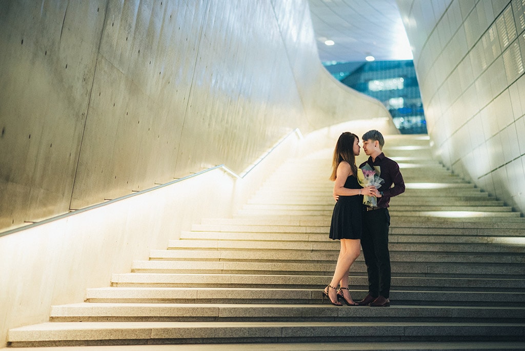 bali post-wedding couple shoot nyanyi beach