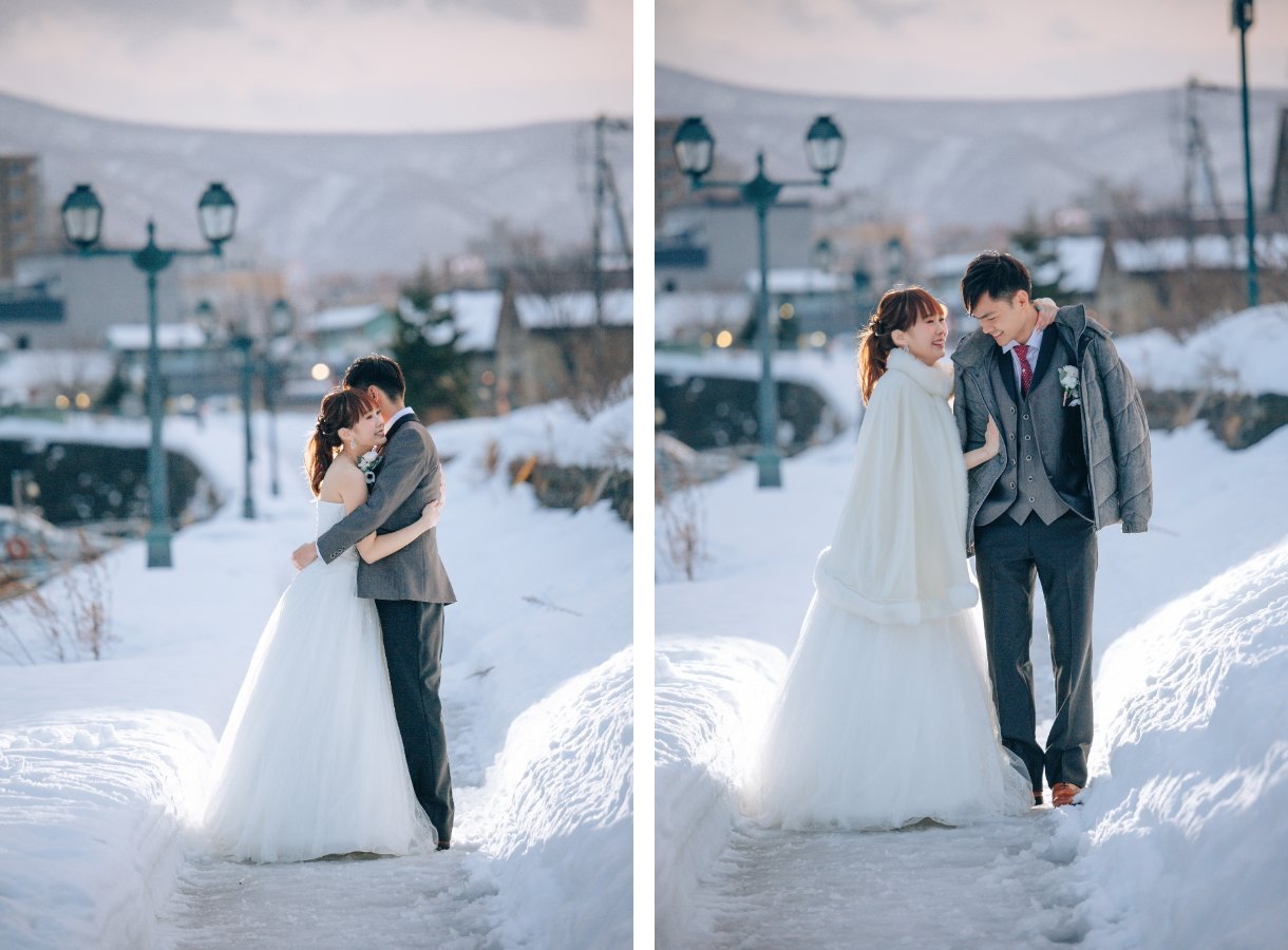 H&V: Snowy pre-wedding in Hokkaido by Kuma on OneThreeOneFour 21
