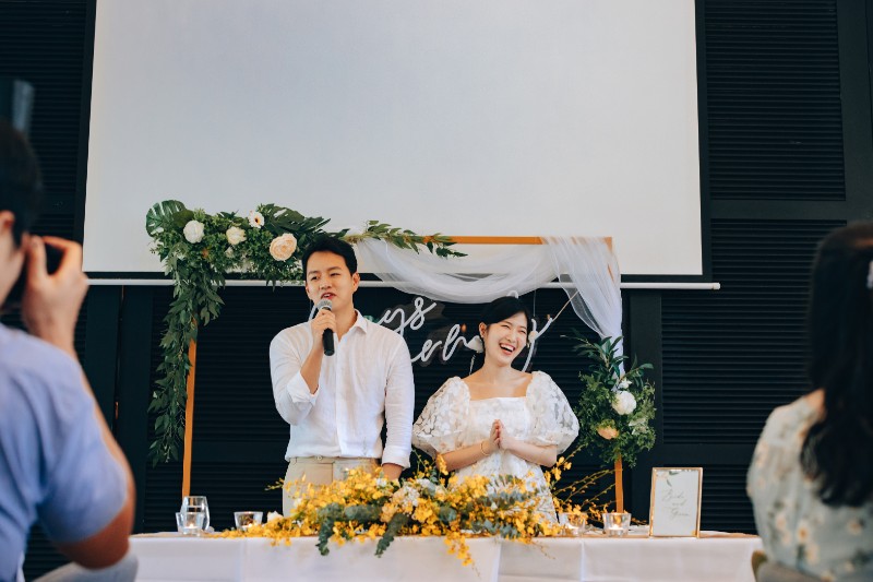 S&B: Lovely Wedding at lush venue, Botanico at the Garage, with Korean couple by Cheng on OneThreeOneFour 38