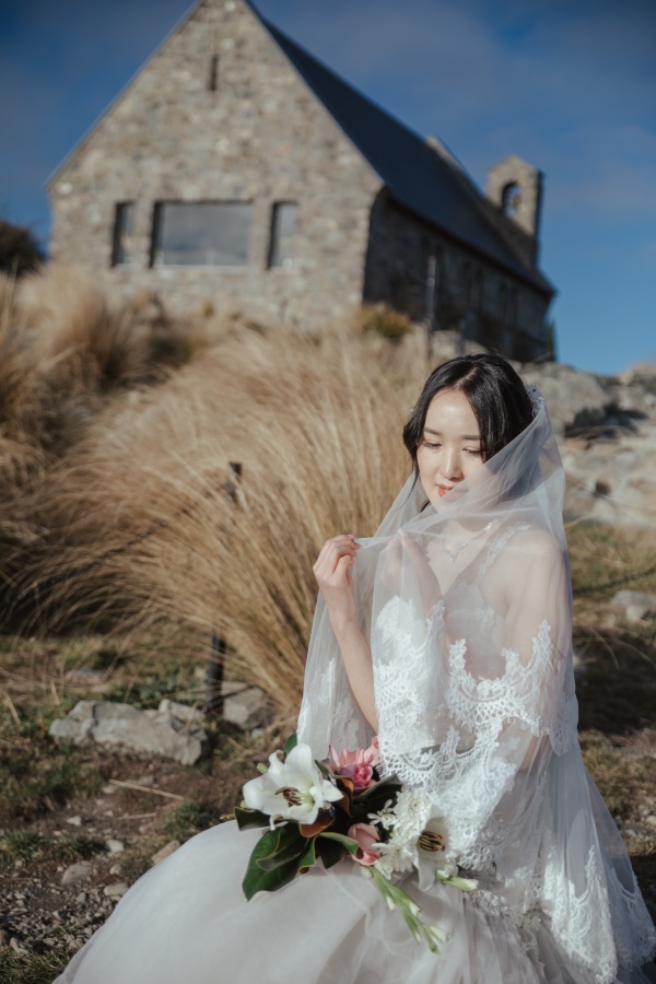 紐西蘭婚紗拍攝 - 蒂卡波湖、普卡基湖與箭鎮 by Fei on OneThreeOneFour 29
