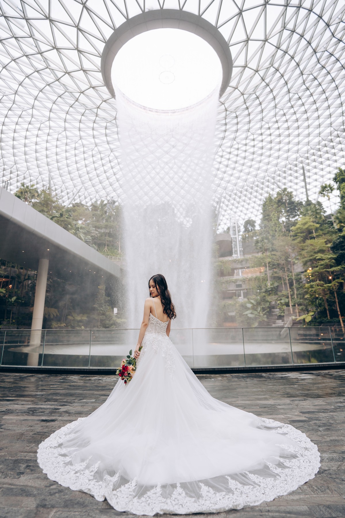 Singapore Pre-Wedding Photoshoot At National Museum, Changi Jewel And MBS  by Michael on OneThreeOneFour 17