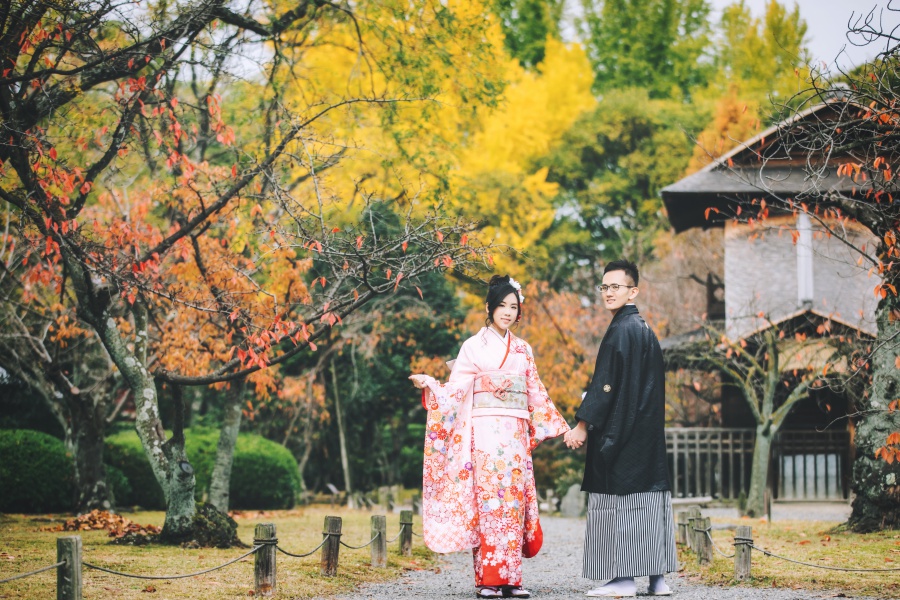 Kyoto Kimono Photoshoot At Shosei-en Garden and Kennin-Ji Temple, Gion District  by Shu Hao  on OneThreeOneFour 13