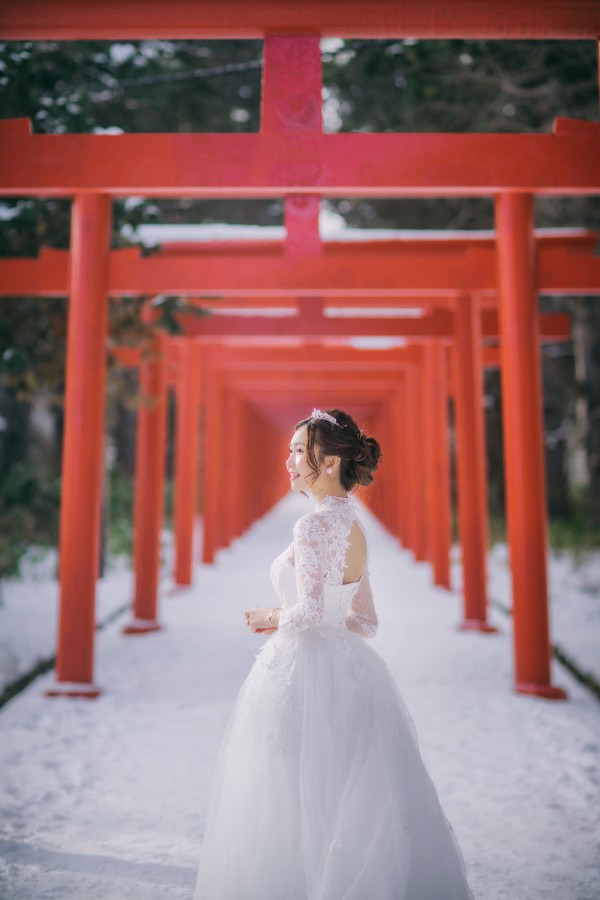 北海道婚紗旅拍路線 - 冬季的札幌市 by Wu on OneThreeOneFour 3