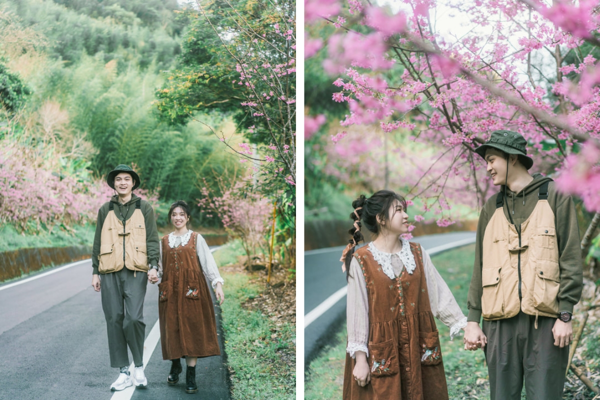 Taiwan Pre-Wedding Photoshoot Countryside Forest Misty Bridges by  on OneThreeOneFour 1