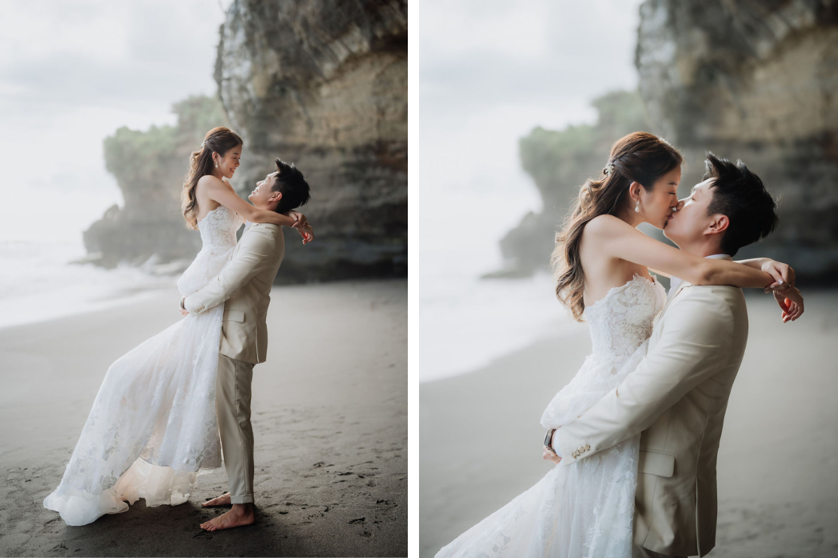 Bali Prewedding Photoshoot At Lake Tamblingan, Munduk Waterfall And Sunset At Mengening Beach by Cahya on OneThreeOneFour 29