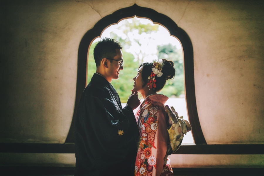 Kyoto Kimono Photoshoot At Shosei-en Garden and Kennin-Ji Temple, Gion District  by Shu Hao  on OneThreeOneFour 9