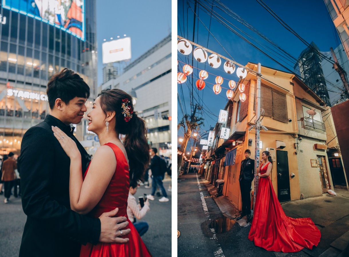 日本東京婚紗拍攝地點 - 東京塔 & 涩谷站前十字路口 by Lenham on OneThreeOneFour 25