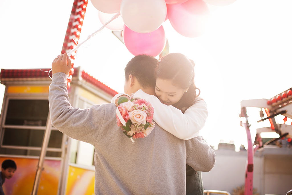 Korea Pre-Wedding Photoshoot At Yong Ma Land  by Junghoon on OneThreeOneFour 10