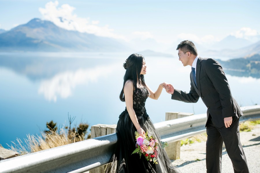 New Zealand Starry Night Prewedding Photoshoot with Alpaca Farm  by Mike on OneThreeOneFour 25