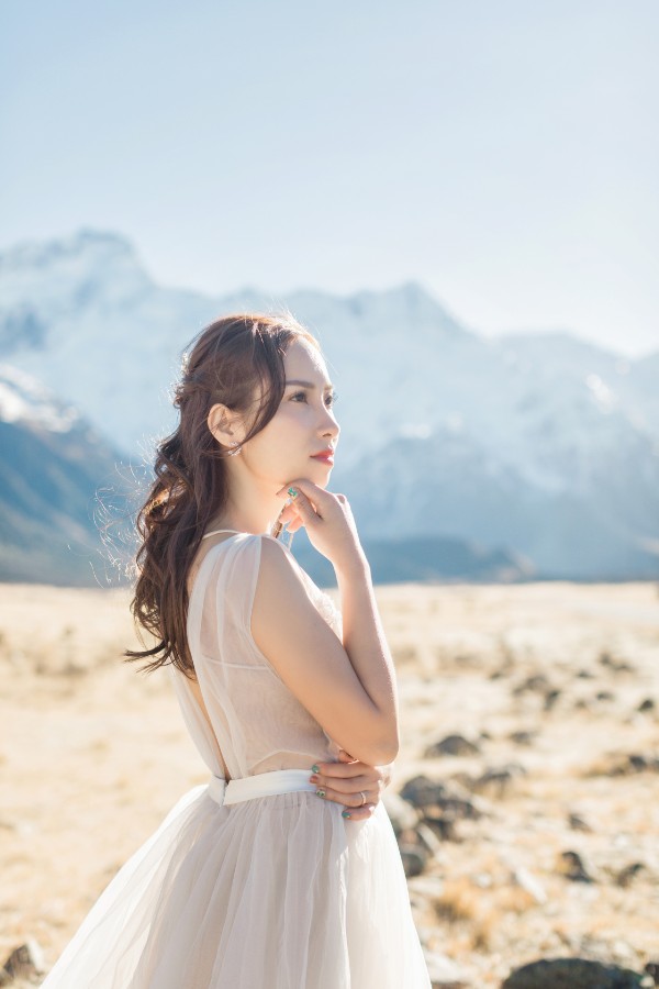 紐西蘭婚紗拍攝 - 庫克山冰川 by Fei on OneThreeOneFour 31