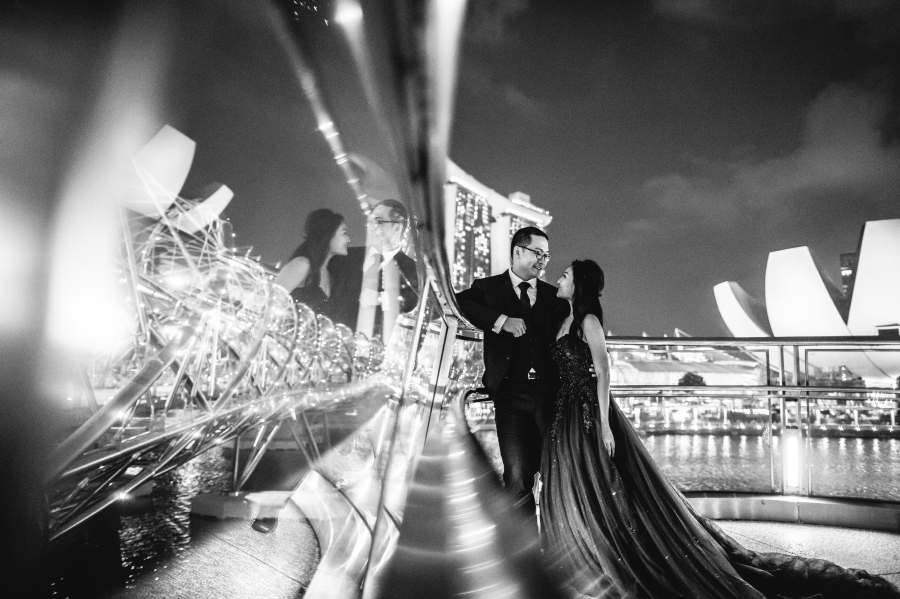 Singapore Prewedding Photoshoot At MacRitchie Reservoir And Marina Bay Sands Night Shoot  by Cheng on OneThreeOneFour 18