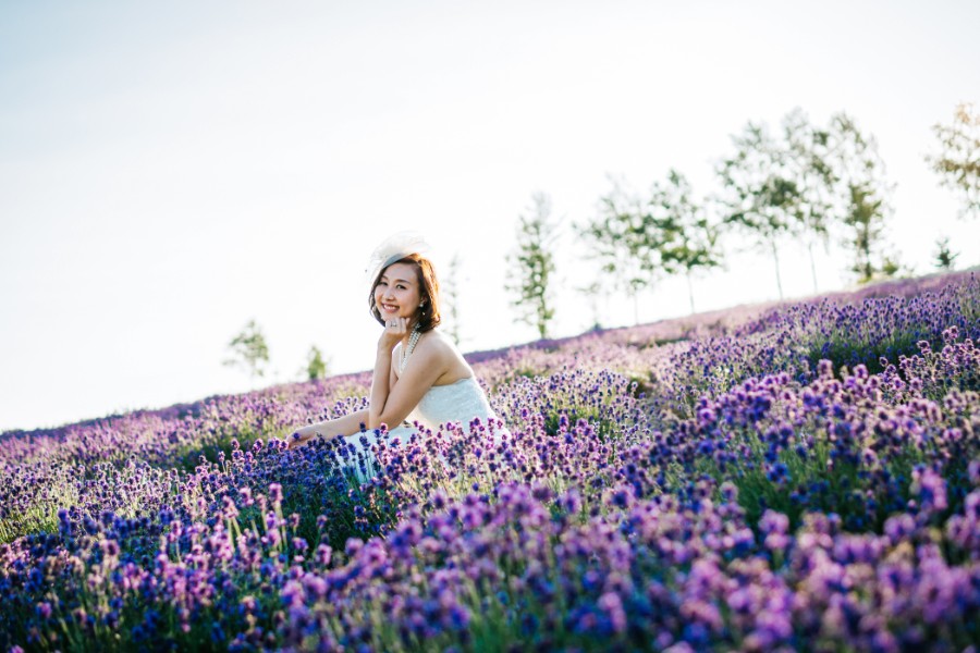Photoshoot At Roller Coaster Road And Hinode Lavender Park In Furano & Biei by Kouta on OneThreeOneFour 17