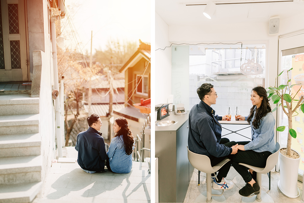 City in Bloom: Romantic Pre-Wedding Photoshoot Amidst Seoul's Blossoming Beauty by Jungyeol on OneThreeOneFour 33
