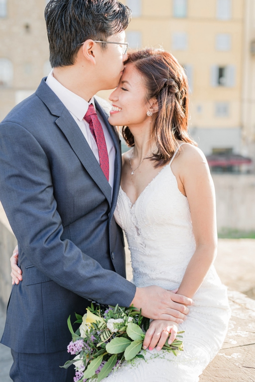 Y&J: Italy Florence Wedding Photoshoot - Singapore Couple -Spring by Olga on OneThreeOneFour 15
