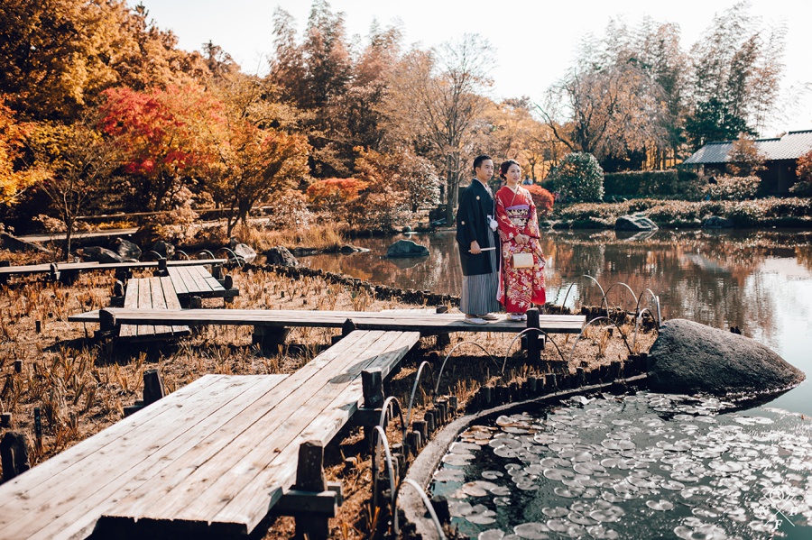 Japan Tokyo Kimono Photoshoot At Tachikawa Park During Autumn  by Lenham  on OneThreeOneFour 3