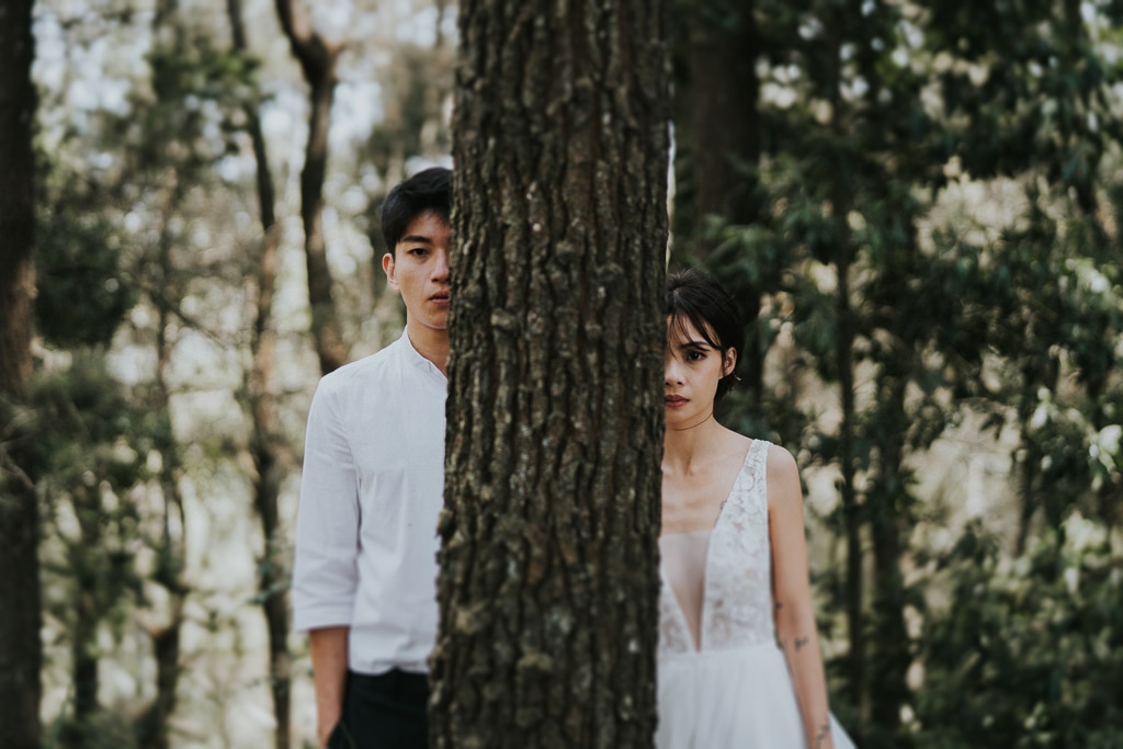 K&B: Bali Wedding Photoshoot - Dark Moody Rustic  by Cahya on OneThreeOneFour 22