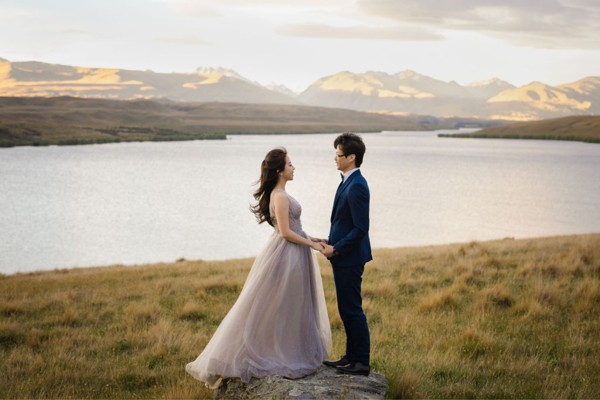 New Zealand 2 Days Prewedding Shoot At Tyndall Glacier, Arrowtown, Lake Tekapo And Wanaka Highway by Fei on OneThreeOneFour 12